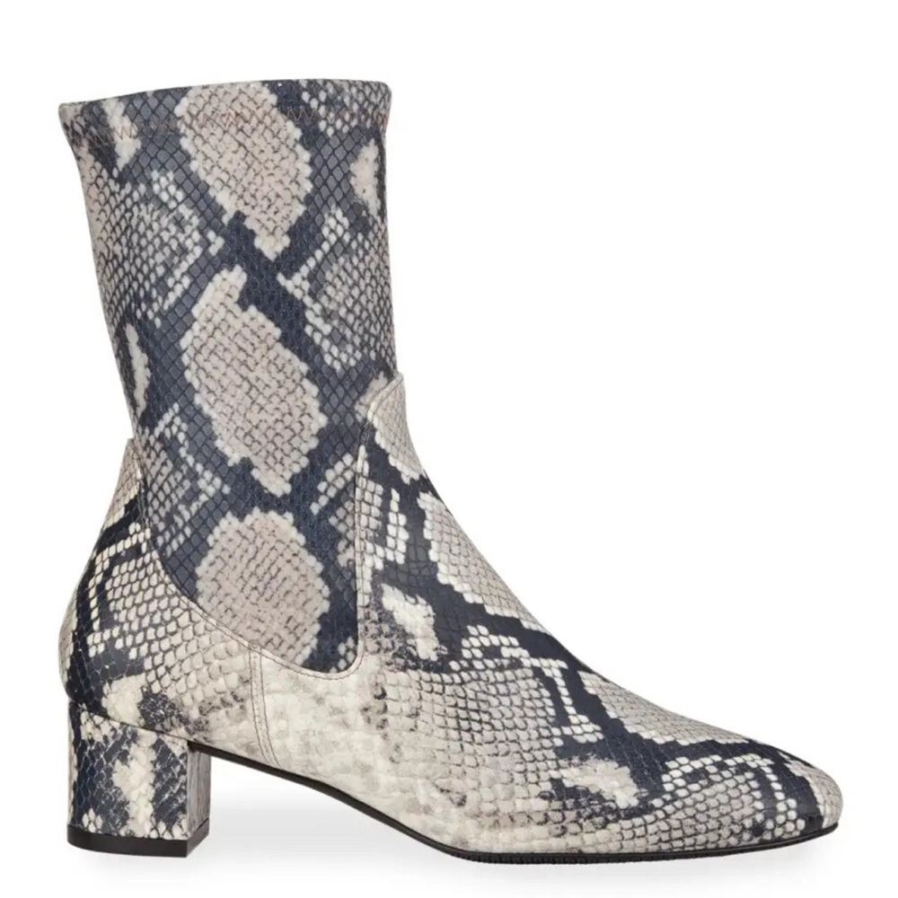 Stuart Weitzman Ernestine Python Stretch Leather … - image 1